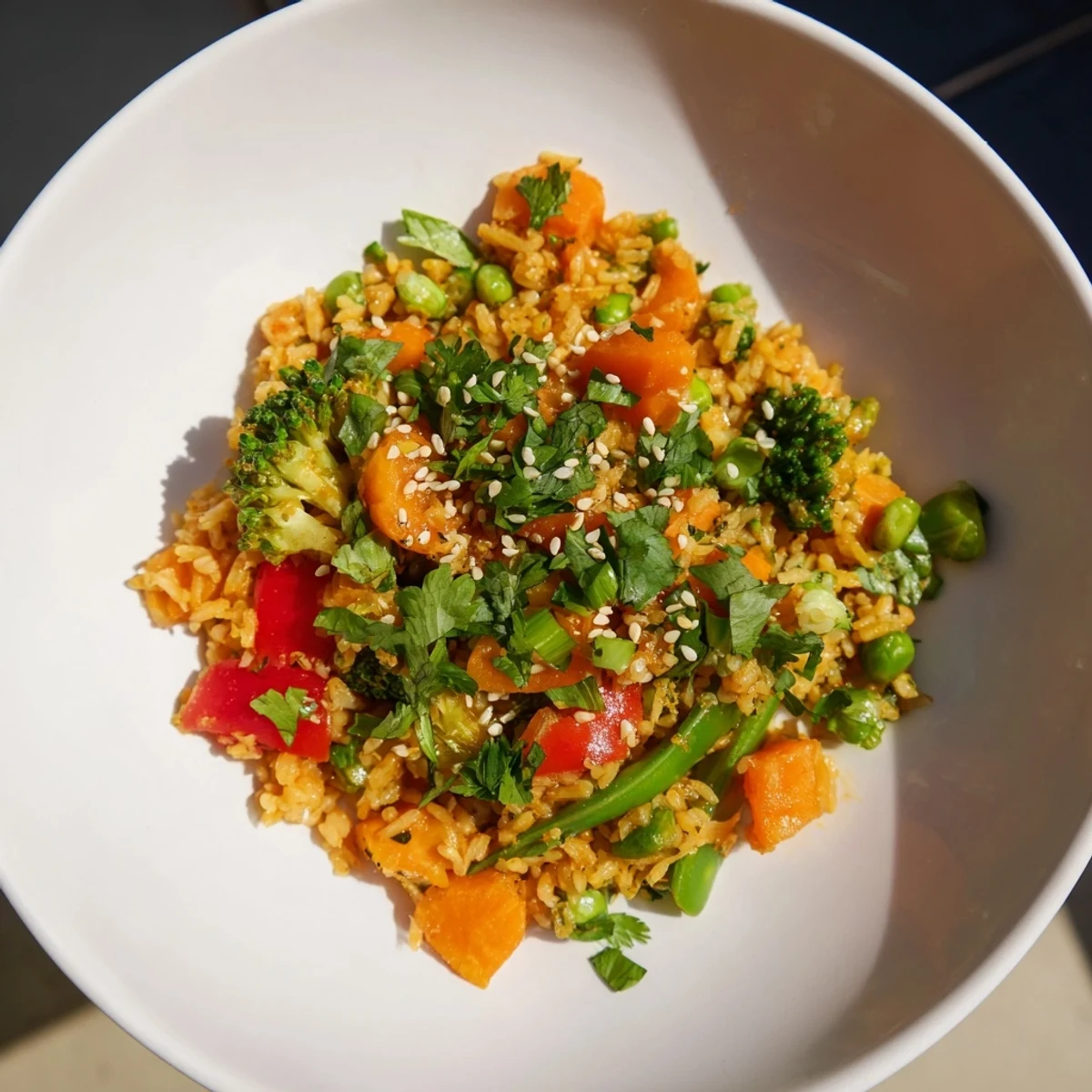 Crispy Vegetable Fried Rice