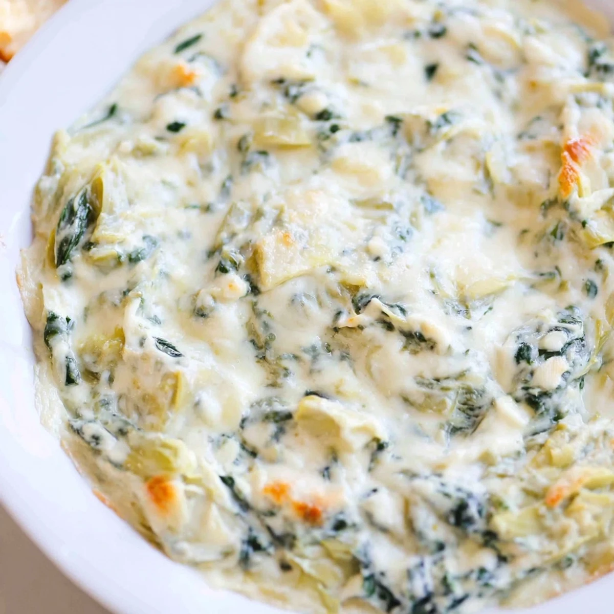 Warm Spinach Artichoke