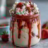 Layers of homemade shortcake, sweet macerated strawberries, and vanilla whipped cream create a perfect summer dessert.