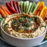 Portable Field Trip Snack Cups with creamy hummus and crisp fresh vegetable sticks, perfect for healthy on-the-go snacking.