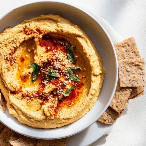 Sandstone Canyon creamy hummus