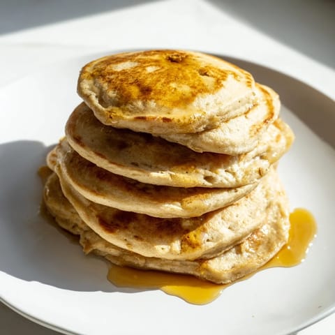 Protein Banana Fluffy Pancakes