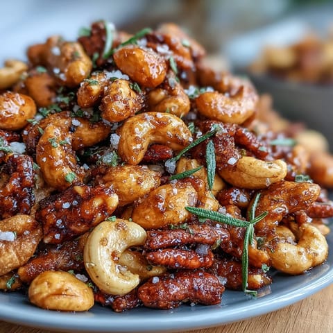 Salted Honey Peanut Snack Mix