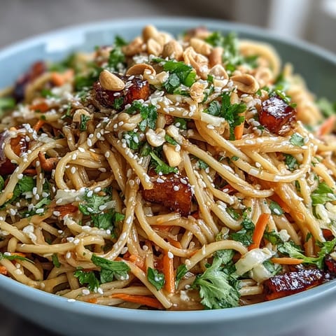 Asian Sesame Noodle Salad
