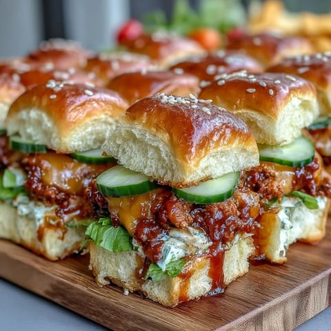 Vibrant BBQ baby shower snack board with sliders, chips, and fresh veggies arranged for a festive party spread.