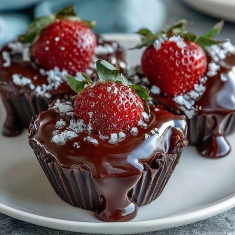 Dubai Chocolate Strawberry Cups