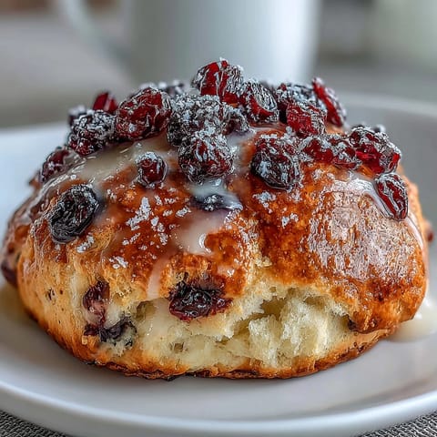 Fluffy Blueberry Lemon Sourdough Scones, bursting with fresh berries and tangy lemon, topped with a sprinkle of coarse sugar for crunch.