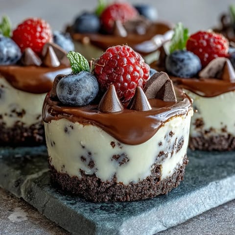 Indulge in easy Mini Cheesecake Bites with Oreo Crust, perfect dessert for parties.