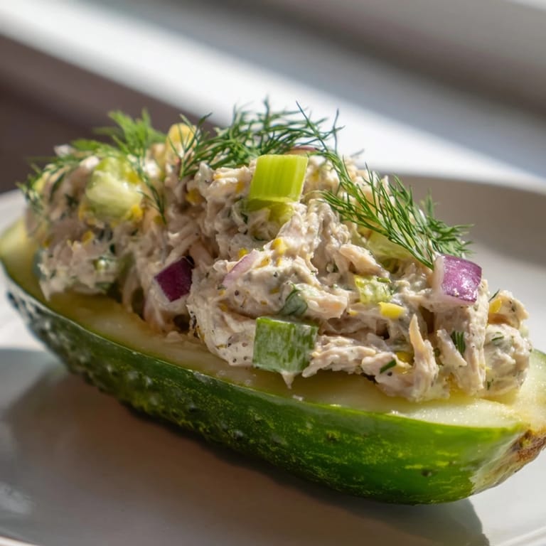 A fresh and flavorful low-carb pickle sandwich, an American classic, ready to be enjoyed.