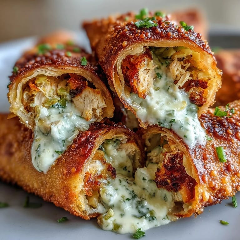 Crispy baked egg roll wrappers shine with golden edges on a rustic wooden serving platter.