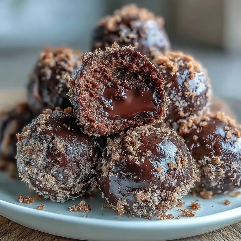 Sweet Moose Bites no-bake bites dusted with graham cracker crumbs, perfect for a dessert party.