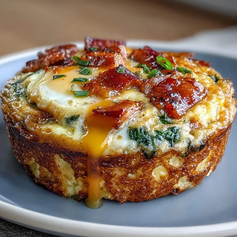 Wholesome ham and veggie egg muffins, packed with protein and bursting with flavor, perfect for busy mornings.